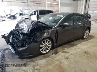 2017 Mazda 3 Touring with VIN 3MZBN1L76HM148152, listed as a Copart auction lot 63765625 with Not provided miles and Salvage title. Bid and sale history available at DreamBid. Image 1.