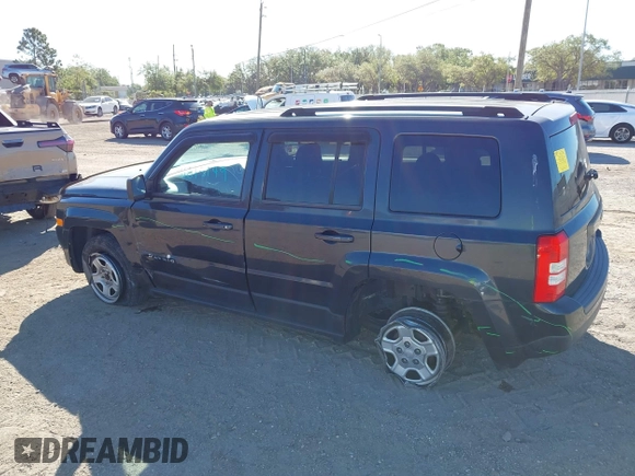 2014 Jeep Patriot Sport with VIN 1C4NJPBB4ED859196, listed as a IAAI auction lot 41815149 with 140,612 mi miles and . Bid and sale history available at carsss.com. Image 14.
