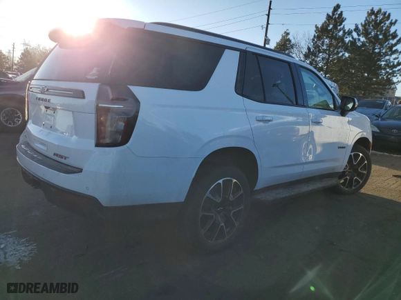 2023 Chevrolet Tahoe RST with VIN 1GNSKRKD9PR164562, listed as a Copart auction lot 43188604 with 34,154 mi miles. Bid and sale history available at carsss.com. Image 3.