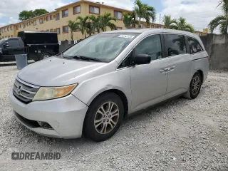 2012 Honda Odyssey EX-L with VIN 5FNRL5H66CB008615, listed as a Copart auction lot 54242125 with 190,267 mi miles and Clean Title. Bid and sale history available at carsss.com. Image 1.
