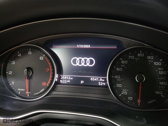 2020 Audi A5 Sportback Premium with VIN WAUANCF59LA005509, listed as a Copart auction lot 73587012 with 25,912 mi miles. Bid and sale history available at carsss.com. Image 9.