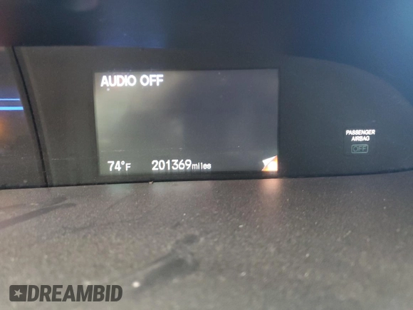 2013 Honda Civic LX with VIN 19XFB2F5XDE289467, listed as a Copart auction lot 54397985 with 201,369 mi miles and Salvage Title. Bid and sale history available at DreamBid. Image 9.