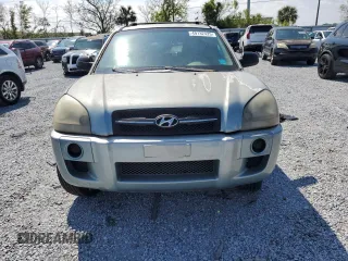 2005 Hyundai Tucson GL with VIN KM8JM12B05U151056, listed as a Copart auction lot 49132425 with 95,450 mi miles and Salvage Title. Bid and sale history available at carsss.com. Image 5.