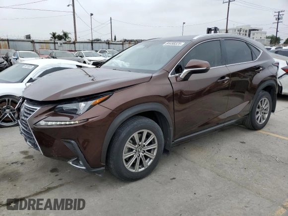 2019 Lexus NX 300 with VIN JTJYARBZ7K2136310, listed as a Copart auction lot 64458325 with 83,688 mi miles and Salvage title. Bid and sale history available at DreamBid. Image 1.