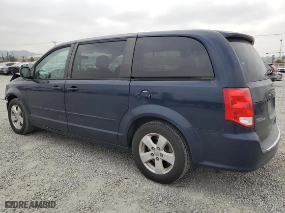 2013 Dodge Grand Caravan SXT with VIN 2C4RDGBG6DR760542, listed as a Copart auction lot 50797865 with 118,018 mi miles and Salvage Title. Bid and sale history available at carsss.com. Image 2.