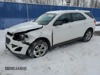 2016 Chevrolet Equinox LS with VIN 2GNFLEEK7G6333006, listed as a Copart auction lot 44134935 with 147,819 mi miles and Salvage Title. Bid and sale history available at DreamBid. Image 1.
