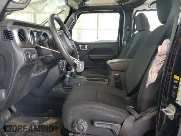 2020 Jeep Wrangler Unlimited Sport z VIN 1C4HJXDM3LW231868, wystawiony jako Copart lot #60890985 z przebiegiem 46 087 mil mil oraz Szkoda całkowita • Salvage title. Historia ofert i sprzedaży dostępna na DreamBid. Obrazek 7.