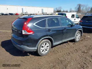2012 Honda CR-V EX-L with VIN JHLRM4H73CC008975, listed as a IAAI auction lot 41741985 with 160,768 mi miles. Bid and sale history available at carsss.com. Image 4.