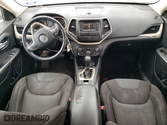 2017 Jeep Cherokee Latitude with VIN 1C4PJLCB6HW516284, listed as a Copart auction lot 51610205 with 171,081 mi miles and Salvage Title. Bid and sale history available at carsss.com. Image 8.