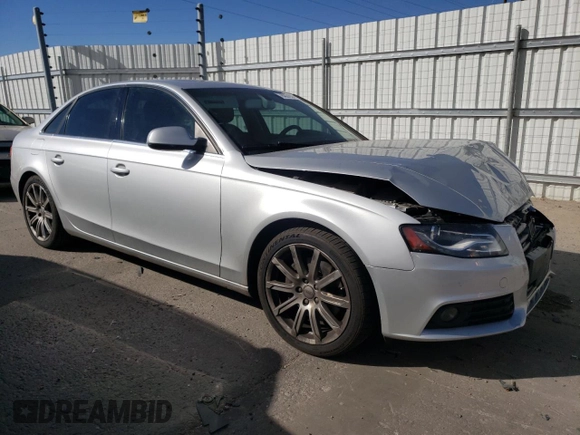 2010 Audi A4 2.0T Premium Plus with VIN WAUHFAFL8AN032298, listed as a Copart auction lot 78227854 with 106,127 mi miles and Salvage Title. Bid and sale history available at carsss.com. Image 4.