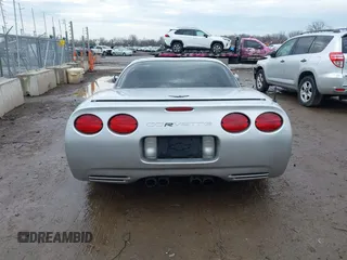 2002 Chevrolet Corvette Z06 with VIN 1G1YY12S825106503, listed as a IAAI auction lot 41897509 with 123,919 mi miles. Bid and sale history available at carsss.com. Image 16.