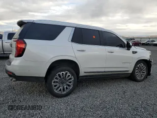 2023 GMC Yukon Denali Ultimate with VIN 1GKS2EKL9PR151260, listed as a Copart auction lot 84556554 with 0 mi miles and Salvage Title. Bid and sale history available at carsss.com. Image 3.