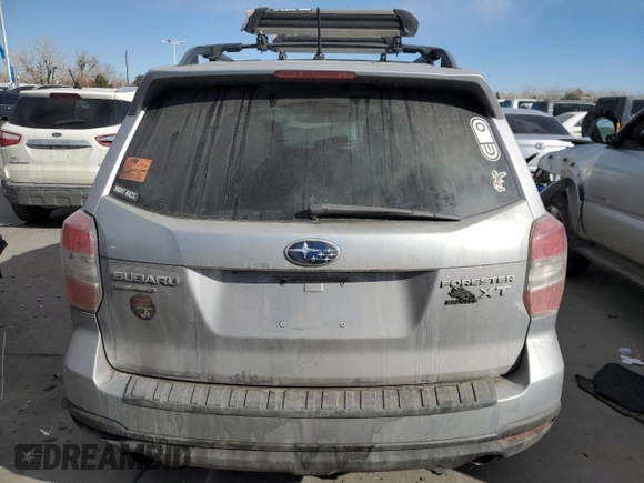 2015 Subaru Forester 2.0XT Premium with VIN JF2SJGDC5FH429634, listed as a Copart auction lot 43223925 with 128,284 mi miles and Salvage Title. Bid and sale history available at carsss.com. Image 6.