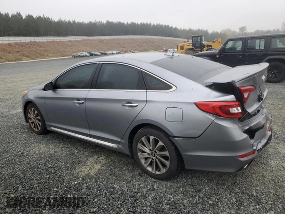 2016 Hyundai Sonata Sport with VIN 5NPE34AF1GH413078, listed as a Copart auction lot 50865175 with 96,164 mi miles and Salvage Title. Bid and sale history available at DreamBid. Image 2.