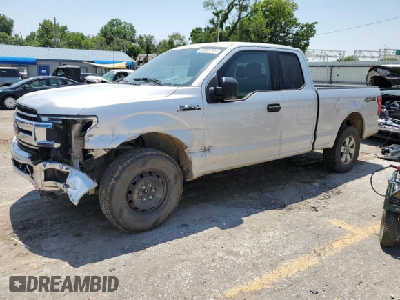 2018 Ford F-150 XL z VIN 1FTFX1E5XJKF86650, wystawiony jako Copart lot #59865795 z przebiegiem Nie podano mil oraz Szkoda całkowita • Salvage title. Historia ofert i sprzedaży dostępna na DreamBid. Obrazek 1.