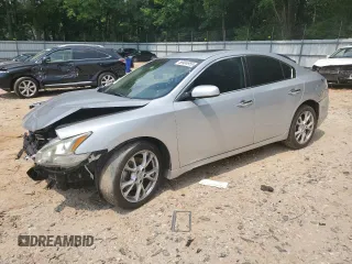 2014 Nissan Maxima S with VIN 1N4AA5AP8EC472503, listed as a Copart auction lot 58904955 with 73,422 mi miles and Salvage title. Bid and sale history available at DreamBid. Image 1.