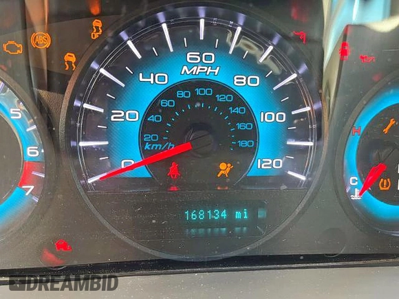 2012 Ford Fusion SE with VIN 3FAHP0HA6CR448068, listed as a Copart auction lot 57685955 with 168,134 mi miles and Salvage title. Bid and sale history available at DreamBid. Image 9.