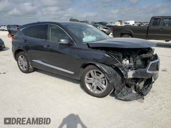 2021 Acura RDX w/Advance Package with VIN 5J8TC2H76ML044267, listed as a Copart auction lot 44777855 with 29,335 mi miles and Salvage Title. Bid and sale history available at carsss.com. Image 4.