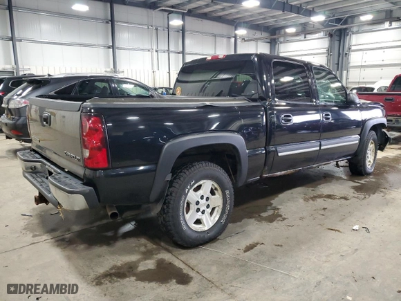 2005 Chevrolet Silverado 1500 LS with VIN 2GCEK13T251106134, listed as a Copart auction lot 52896995 with 160,423 mi miles and Salvage Title. Bid and sale history available at carsss.com. Image 3.