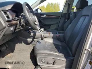2018 Audi Q5 Premium Plus with VIN WA1BNAFY2J2209396, listed as a Copart auction lot 52804525 with 55,027 mi miles and Salvage Title. Bid and sale history available at carsss.com. Image 7.