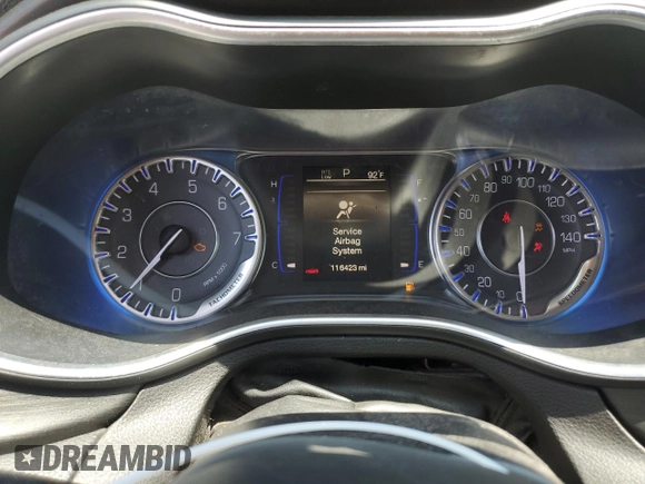 2015 Chrysler 200 Limited with VIN 1C3CCCAB9FN532885, listed as a Copart auction lot 66775245 with 116,423 mi miles and Clean title. Bid and sale history available at DreamBid. Image 9.