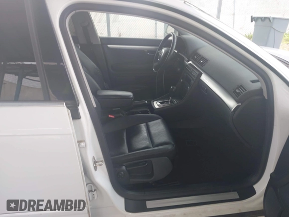 2008 Audi A4 2.0T with VIN WAUDF78E38A056297, listed as a IAAI auction lot 42648750 with 163,969 mi miles and . Bid and sale history available at DreamBid. Image 5.