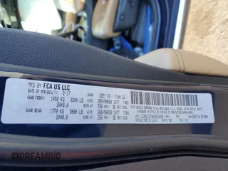 2017 Dodge Durango Citadel with VIN 1C4SDJET6HC814038, listed as a Copart auction lot 87161664 with 80,874 mi miles and Salvage Title. Bid and sale history available at DreamBid. Image 13.
