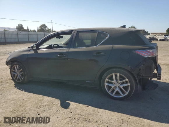 2015 Lexus CT 200h with VIN JTHKD5BH5F2237706, listed as a Copart auction lot 62912985 with 187,828 mi miles and Salvage title. Bid and sale history available at DreamBid. Image 2.