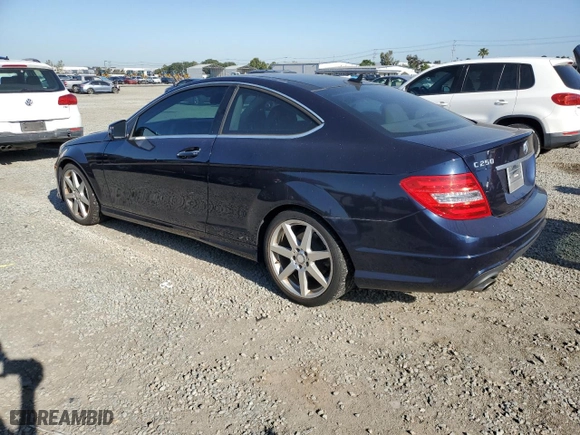 2013 Mercedes-Benz C-Class C 250 with VIN WDDGJ4HB6DG063860, listed as a Copart auction lot 52169935 with 69,635 mi miles and Salvage Title. Bid and sale history available at carsss.com. Image 2.