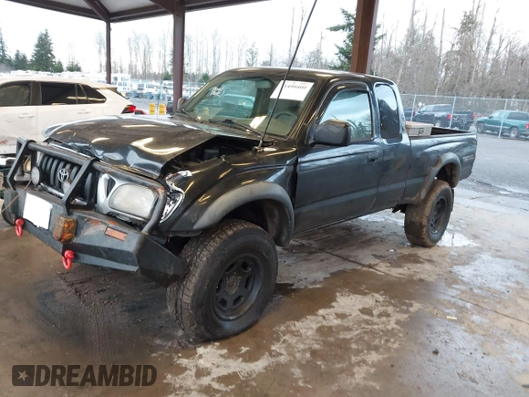 2004 Toyota Tacoma with VIN 5TEWN72N84Z336126, listed as a IAAI auction lot 41490400 with 243,647 mi miles and . Bid and sale history available at DreamBid. Image 17.