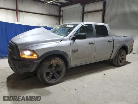 2024 Ram 1500 Warlock z VIN 1C6RR7LG6RS148810, wystawiony jako Copart lot #43155135 z przebiegiem 18 523 mil mil oraz Czysty tytuł • Clean title. Historia ofert i sprzedaży dostępna na DreamBid. Obrazek 1.