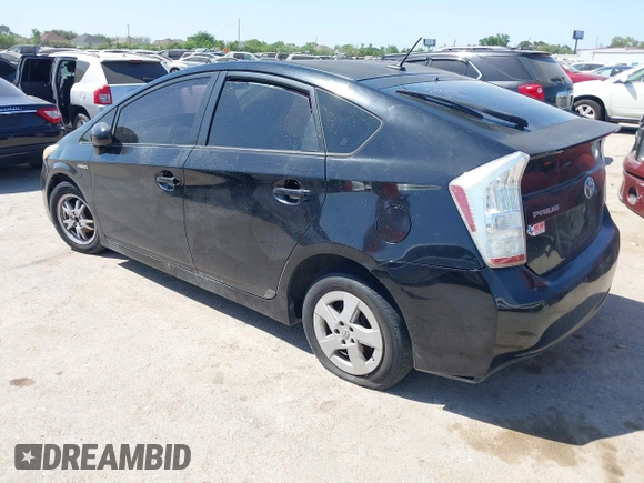 2011 Toyota Prius I with VIN JTDKN3DU1B1402339, listed as a IAAI auction lot 42000051 with 226,974 mi miles. Bid and sale history available at carsss.com. Image 3.