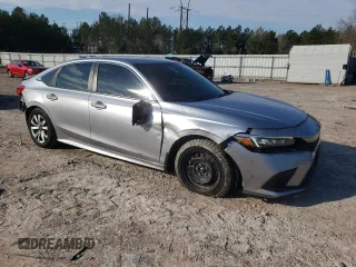 2022 Honda Civic Sedan LX with VIN 2HGFE2F23NH545453, listed as a Copart auction lot 50135735 with 49,951 mi miles and Salvage Title. Bid and sale history available at carsss.com. Image 4.