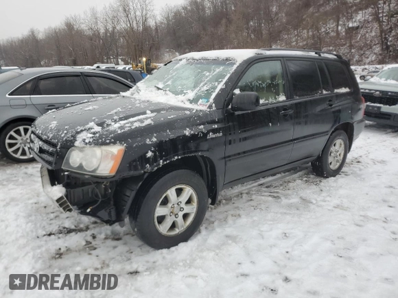2001 Toyota Highlander z VIN JTEHF21A410017790, wystawiony jako Copart lot #44321405 z przebiegiem 165 648 mil mil oraz Szkoda całkowita • Salvage title. Historia ofert i sprzedaży dostępna na DreamBid. Obrazek 1.