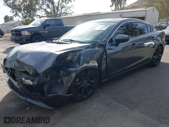 2016 Mazda Mazda6 i Grand Touring with VIN JM1GJ1W57G1441102, listed as a IAAI auction lot 41687057 with 144,876 mi miles. Bid and sale history available at carsss.com. Image 17.