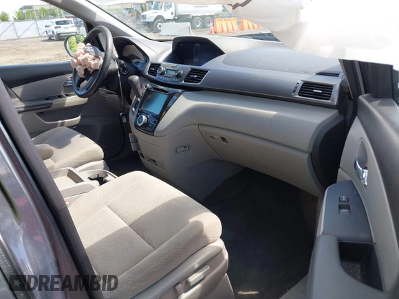 2017 Honda Odyssey EX z VIN 5FNRL5H42HB009458, wystawiony jako IAAI lot #42344461 z przebiegiem 102 226 mil mil oraz . Historia ofert i sprzedaży dostępna na DreamBid. Obrazek 5.