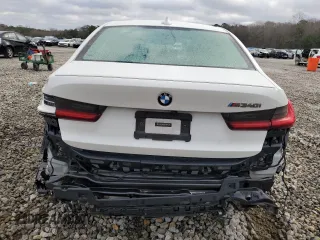 2020 BMW 3 Series M340i with VIN 3MW5U7J08L8B35753, listed as a Copart auction lot 86742584 with 21,055 mi miles and Salvage Title. Bid and sale history available at carsss.com. Image 6.