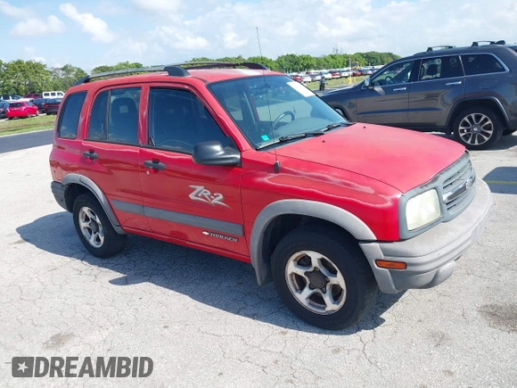 2003 Chevrolet Tracker ZR2 с VIN 2CNBJ734736914220, выставлен на аукционе IAAI как лот 42351611 с пробегом 190 578 миль миль и . История ставок и продаж доступна на DreamBid. Изображение 1.