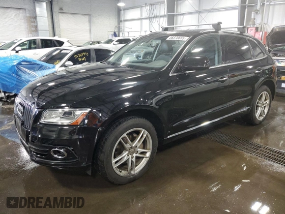 2016 Audi Q5 Premium Plus z VIN WA1L2AFP7GA066321, wystawiony jako Copart lot #58370655 z przebiegiem 93 805 mil mil oraz Szkoda całkowita • Salvage title. Historia ofert i sprzedaży dostępna na DreamBid. Obrazek 1.