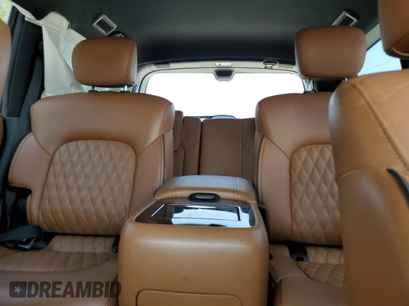 2022 Infiniti QX80 SENSORY with VIN JN8AZ2BE6N9291755, listed as a Copart auction lot 69965224 with 28,402 mi miles and Salvage Title. Bid and sale history available at carsss.com. Image 10.