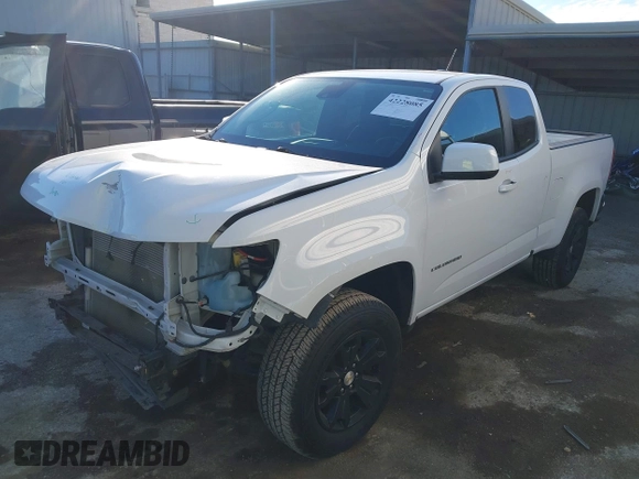 2021 Chevrolet Colorado 2WD LT with VIN 1GCHSCEA3M1241700, listed as a IAAI auction lot 42228085 with 41,744 mi miles and . Bid and sale history available at DreamBid. Image 18.