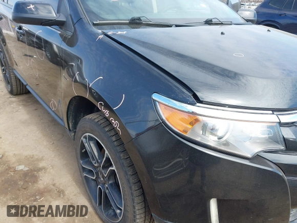 2013 Ford Edge SEL with VIN 2FMDK3JC6DBC78987, listed as a IAAI auction lot 41860911 with 120,745 mi miles. Bid and sale history available at carsss.com. Image 6.