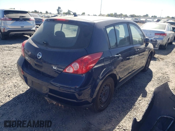 2009 Nissan Versa 1.8 S with VIN 3N1BC13E99L381282, listed as a Copart auction lot 69970383 with 0 mi miles and Non Repairable. Bid and sale history available at carsss.com. Image 3.