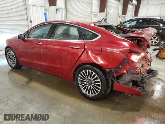 2017 Ford Fusion Titanium with VIN 3FA6P0K93HR274974, listed as a Copart auction lot 47269825 with 65,697 mi miles and Salvage Title. Bid and sale history available at carsss.com. Image 2.