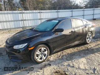 2016 Honda Civic Sedan LX with VIN 2HGFC2F51GH529383, listed as a Copart auction lot 48741615 with 102,407 mi miles and Salvage Title. Bid and sale history available at carsss.com. Image 1.