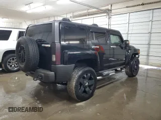 2006 Hummer H3 with VIN 5GTDN136268258581, listed as a Copart auction lot 81080844 with 224,625 mi miles and Salvage Title. Bid and sale history available at carsss.com. Image 3.