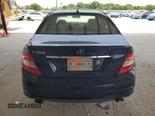 2009 Mercedes-Benz C 300 Sport with VIN WDDGF54X19R077346, listed as a Copart auction lot 59682095 with 142,534 mi miles and Salvage title. Bid and sale history available at DreamBid. Image 6.