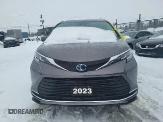 2023 Toyota Sienna LE with VIN 5TDGRKEC5PS168839, listed as a Copart auction lot 45199845 with 0 mi miles and Salvage Title. Bid and sale history available at carsss.com. Image 5.