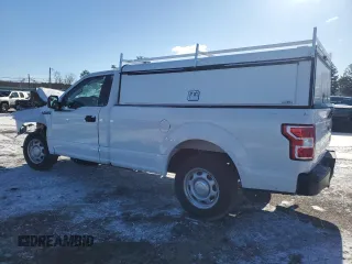 2020 Ford F-150 XL with VIN 1FTMF1CB7LKD54836, listed as a Copart auction lot 45554025 with 79,500 mi miles and Salvage Title. Bid and sale history available at carsss.com. Image 2.