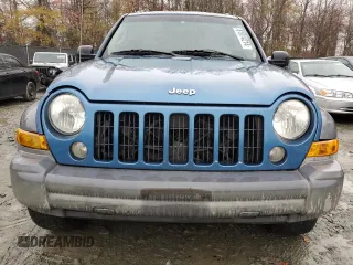 2005 Jeep Liberty Sport with VIN 1J4GL48535W610454, listed as a Copart auction lot 81914214 with 127,181 mi miles and Salvage Title. Bid and sale history available at DreamBid. Image 5.